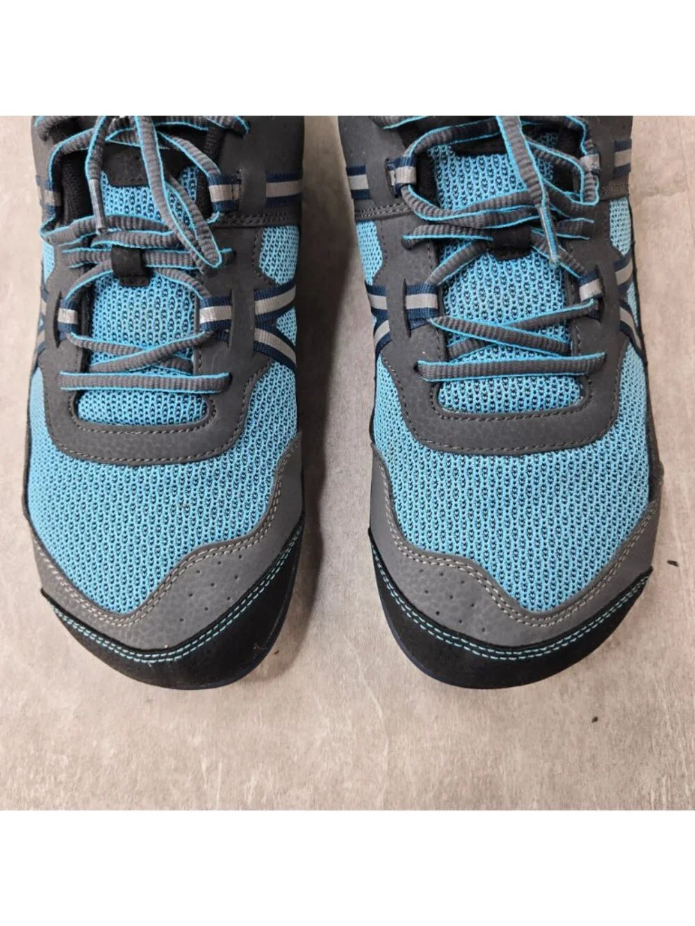 Xero Athletic Sneakers 10.5 Blue Gray Sporty Minimalist Barefoot Running Shoes